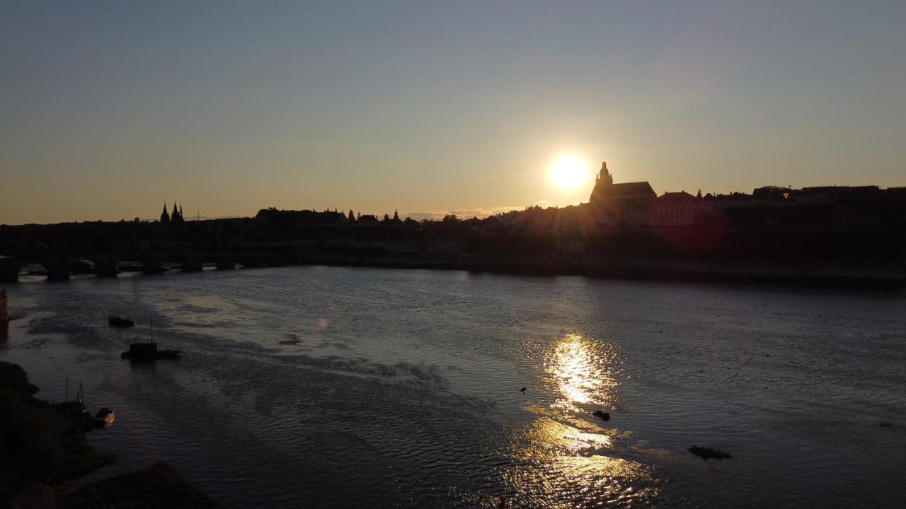 Le Wilson - Vue Imprenable Sur La Loire Et Le Chateau De Blois Esterno foto